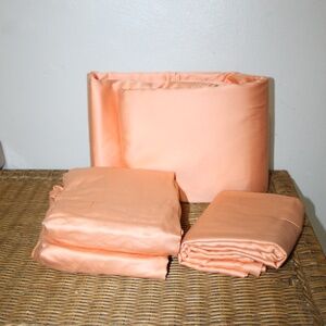 Buffy King Sheet Set – Lyocell – Peach